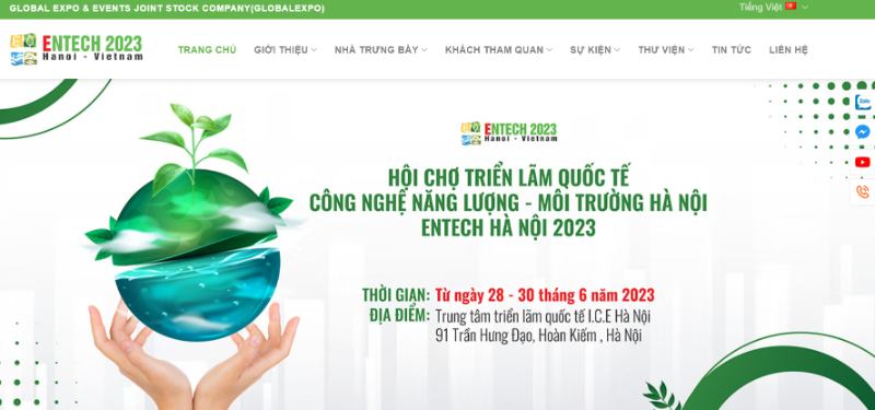 Hội chợ triển lãm Entech 2023 mang đến cơ hội mới cho doanh nghiệp