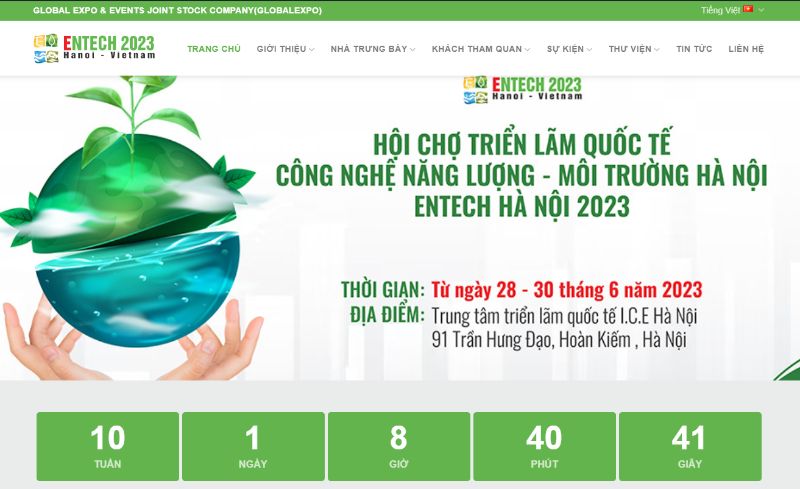 ENTECH Hà Nội 2023 - Cơ hội đầu tư mới trong công nghệ năng lượng